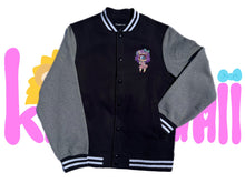 Load image into Gallery viewer, Mei Embroidery Letterman Jacket
